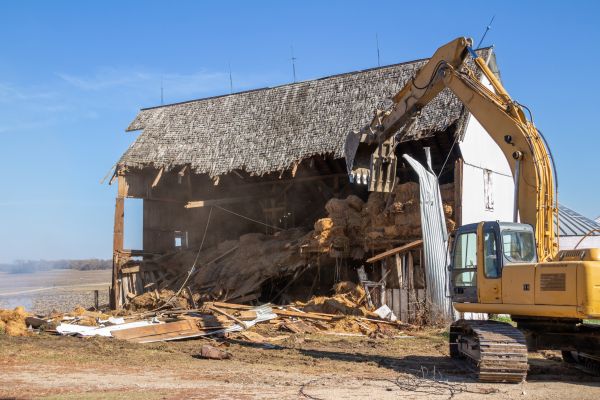 Barn Demolition in Pataskala
