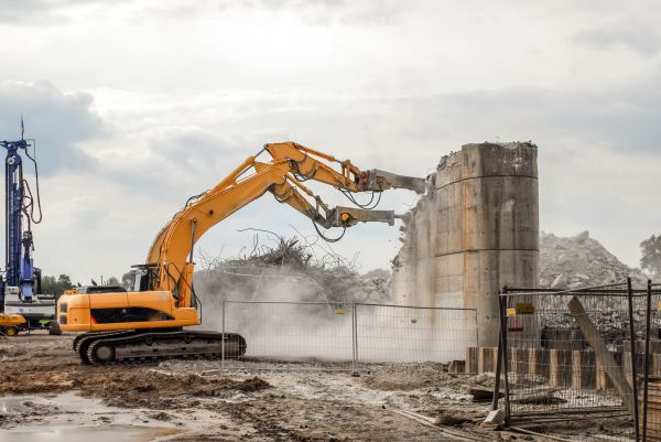 Silo Demolition in Pataskala